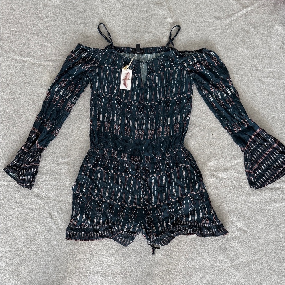 Women’s Jessica Simpson Off-Shoulder Romper